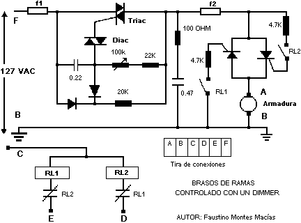 Motor DC controlado por dimmer - Electrónica Unicrom